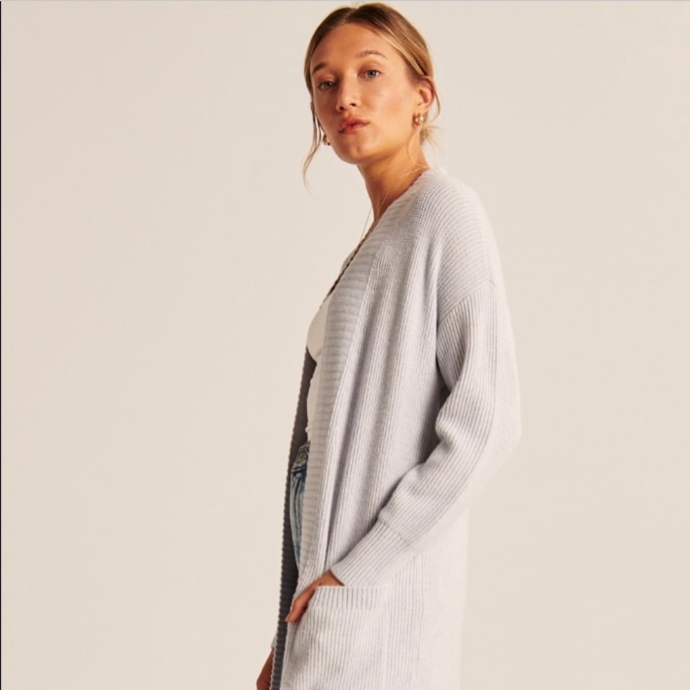 NWT Abercrombie Luxeloft duster cardigan